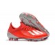 Scarpa Nuovo adidas X 19.1 FG Rosso Argento