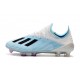 Scarpa Nuovo adidas X 19.1 FG Bianco Blu