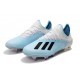 Scarpa Nuovo adidas X 19.1 FG Bianco Blu