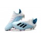 Scarpa Nuovo adidas X 19.1 FG Bianco Blu