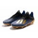 Scarpa Nuovo adidas X 19.1 FG Nero Blu Oro