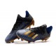 Scarpa Nuovo adidas X 19.1 FG Nero Blu Oro