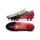 Nike Scarpe Mercurial Vapor 13 Elite FG - Neymar NJR Cromo Nero Rosso 