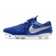 Nike Tiempo Legend 8 Elite Scarpe Uomo - Blu Bianco