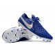 Nike Tiempo Legend 8 Elite Scarpe Uomo - Blu Bianco