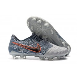 Scarpa Nuovo Nike Phantom Venom Elite FG Grigio Lupo Nero Blu Armory