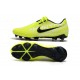 Scarpa Nuovo Nike Phantom Venom Elite FG Volt Bianco Ossidiana