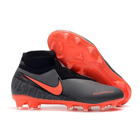 Scarpe da Calcio Nike Phantom Vision Elite FG Nero Rosso