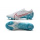 Nike Scarpe Mercurial Vapor 13 Elite FG - Bianco Blu