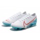 Nike Scarpe Mercurial Vapor 13 Elite FG - Bianco Blu