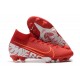 Scarpa Nike Mercurial Superfly 7 Elite FG Rosso Bianco