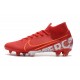 Scarpa Nike Mercurial Superfly 7 Elite FG Rosso Bianco