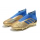 adidas Predator 19+ FG Scarpe Uomo Oro Blu