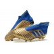 adidas Predator 19+ FG Scarpe Uomo Oro Blu