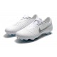 Scarpa Nuovo Nike Phantom Venom Elite FG Bianco Metallico