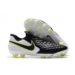 Nike Tiempo Legend 8 Elite Scarpe Uomo - Nero Bianco Volt