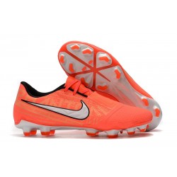 Scarpa Nuovo Nike Phantom Venom Elite FG Mango Acceso Bianco