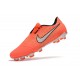 Scarpa Nuovo Nike Phantom Venom Elite FG Mango Acceso Bianco