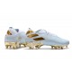 Scarpe Da Calcio adidas Nemeziz 19.1 FG - Bianco Oro Metallico Light Aqua