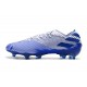 Scarpe Da Calcio adidas Nemeziz 19.1 FG - Blu Bianco