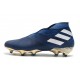 Adidas Nemeziz 19+ FG Scarpe da Calcio - Blu Bianco Nero