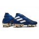 Adidas Nemeziz 19+ FG Scarpe da Calcio - Blu Bianco Nero