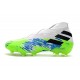 Adidas Nemeziz 19+ FG Scarpe da Calcio - Bianco Verde Blu