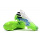 Adidas Nemeziz 19+ FG Scarpe da Calcio - Bianco Verde Blu