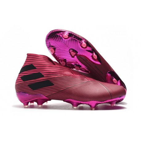 Adidas Nemeziz 19+ FG Scarpe da Calcio - Rosa Nero