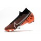 Nike Mercurial Superfly VII Elite FG Scarpa da Calcio Nero Bianco Cremisi Hyper