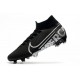 Nike Mercurial Superfly VII Elite FG Scarpa da Calcio Nero Grigio Cool