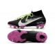 Nike Mercurial Superfly VII Elite FG Scarpa da Calcio Nero Bianco Viola