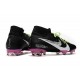 Nike Mercurial Superfly VII Elite FG Scarpa da Calcio Nero Bianco Viola