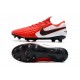 Nike Tiempo Legend 8 Elite Scarpe Uomo - Rosso Bianco Nero