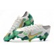 Mbappe Nike Mercurial Vapor XIII 360 Elite FG Scarpa Grigio Oro Verde