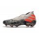Adidas Nemeziz 19+ FG Scarpe da Calcio -Grigio/ Arancione Solar /Gesso