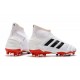 Scarpe da Calcio Adidas Predator 19.1 FG Bianco