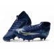 Nike Scarpa da Calcio Mercurial Superfly 7 AG-Pro Blu Void Volt Bianco