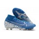 Nike Scarpa da Calcio Mercurial Superfly 7 AG-Pro Blu Bianco