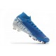 Nike Scarpa da Calcio Mercurial Superfly 7 AG-Pro Blu Bianco