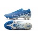 Nike Scarpa Mercurial Vapor 13 Elite AG Pro Blu Bianco