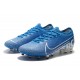 Nike Scarpa Mercurial Vapor 13 Elite AG Pro Blu Bianco