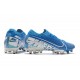 Nike Scarpa Mercurial Vapor 13 Elite AG Pro Blu Bianco