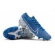 Nike Scarpa Mercurial Vapor 13 Elite AG Pro Blu Bianco