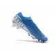 Nike Scarpa Mercurial Vapor 13 Elite AG Pro Blu Bianco